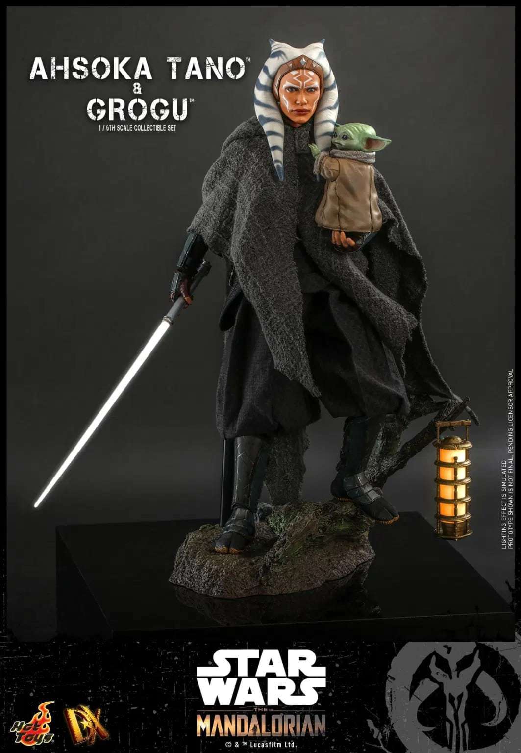 Hot Toys annuncia Ahsoka & Grogu