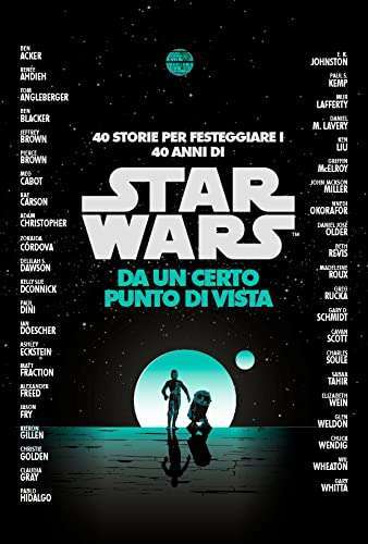 Una Chadra-Fan, un Bith, un Sakiyan, un Abyssin, un Aqualish, un umano, un Rodiano, un Wookie e un Muftak entrano in un bar