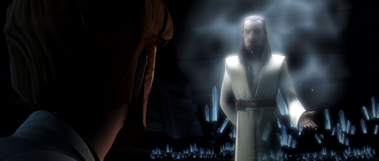 Obi-Wan Kenobi: Qui-Gon Jinn come Fantasma della Forza o come voce?