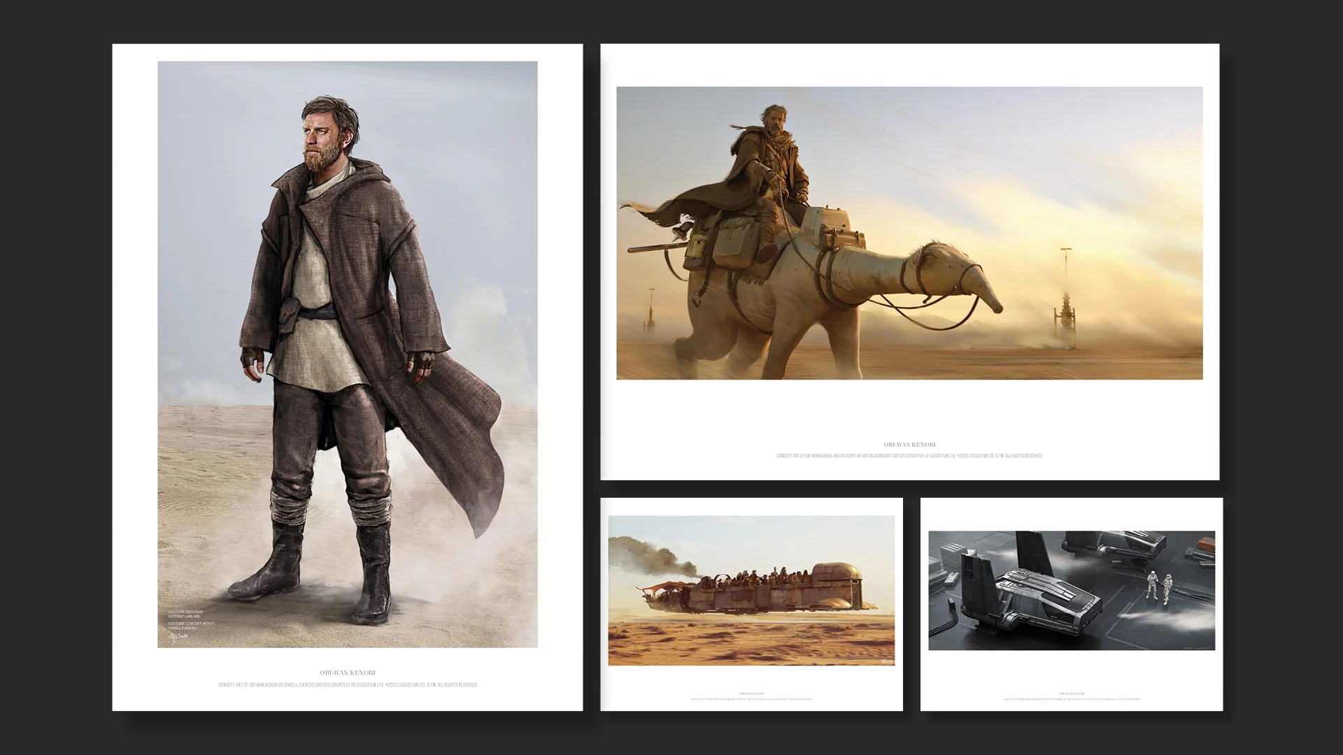 Obi-Wan Kenobi: svelati nuovi concept art