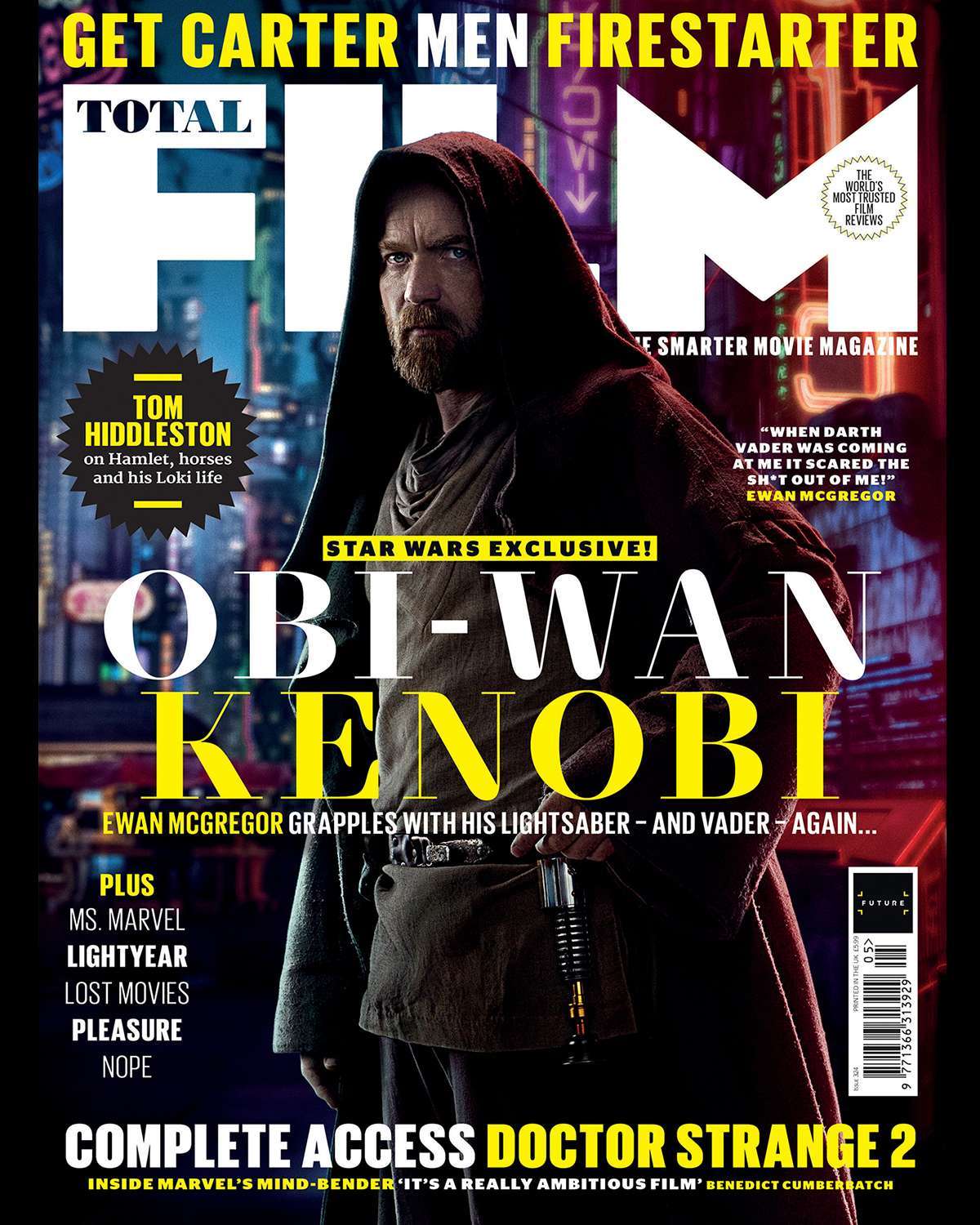 Obi-Wan Kenobi si mostra nella nuova copertina di Total Film