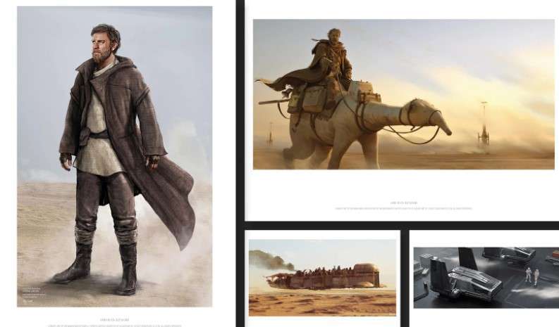 Obi-Wan Kenobi: svelati nuovi concept art