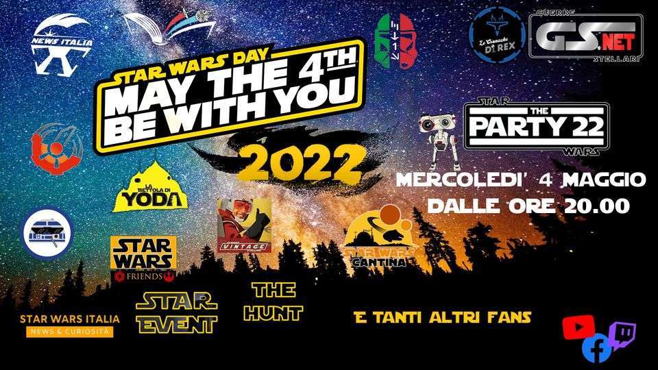 Star Wars Day 2022: gli eventi italiani per festeggiare il 4 maggio