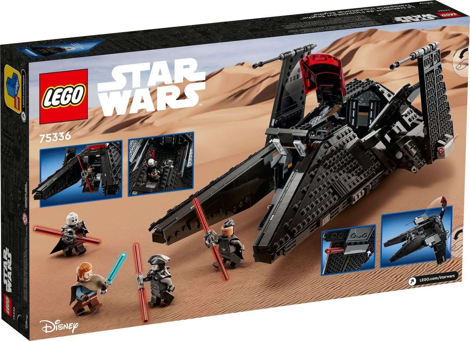 Lego Star Wars: prime immagini ufficiali di alcuni set dell’estate 2022