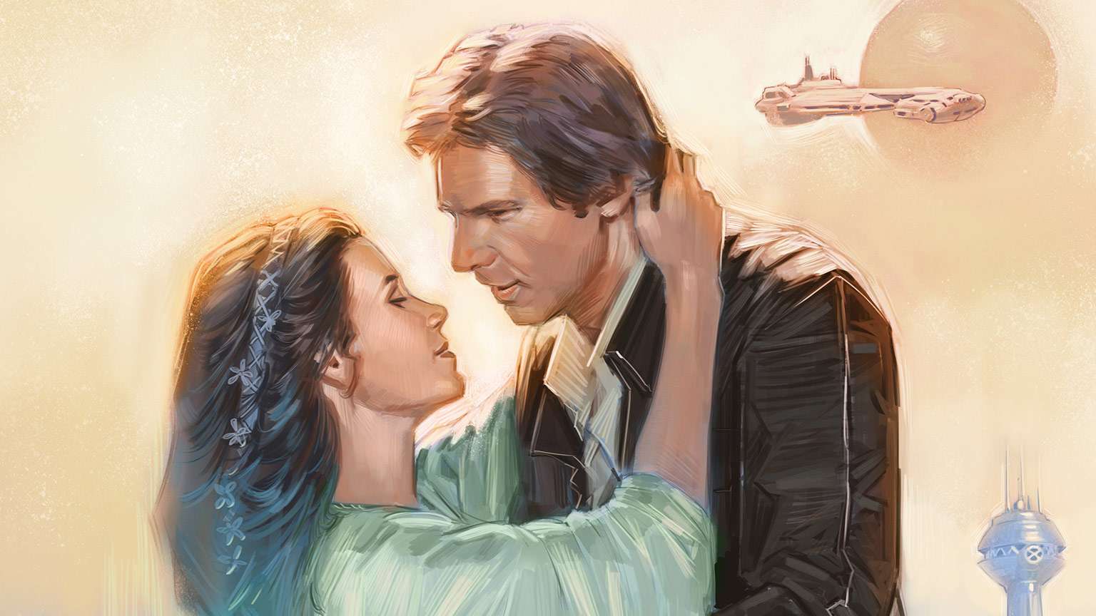 Rivelata la copertina del romanzo che mostrerà le nozze di Han Solo e Leia Organa