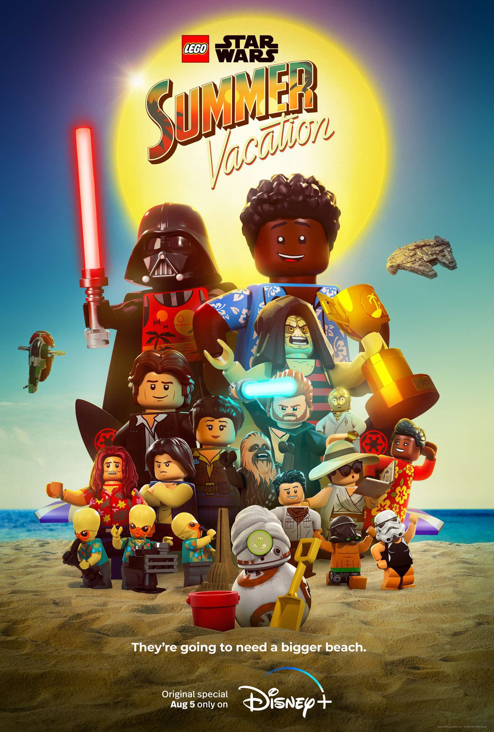 Star Wars: Summer Vacation, una nuova clip e il poster ufficiale del corto animato in arrivo su Disney+