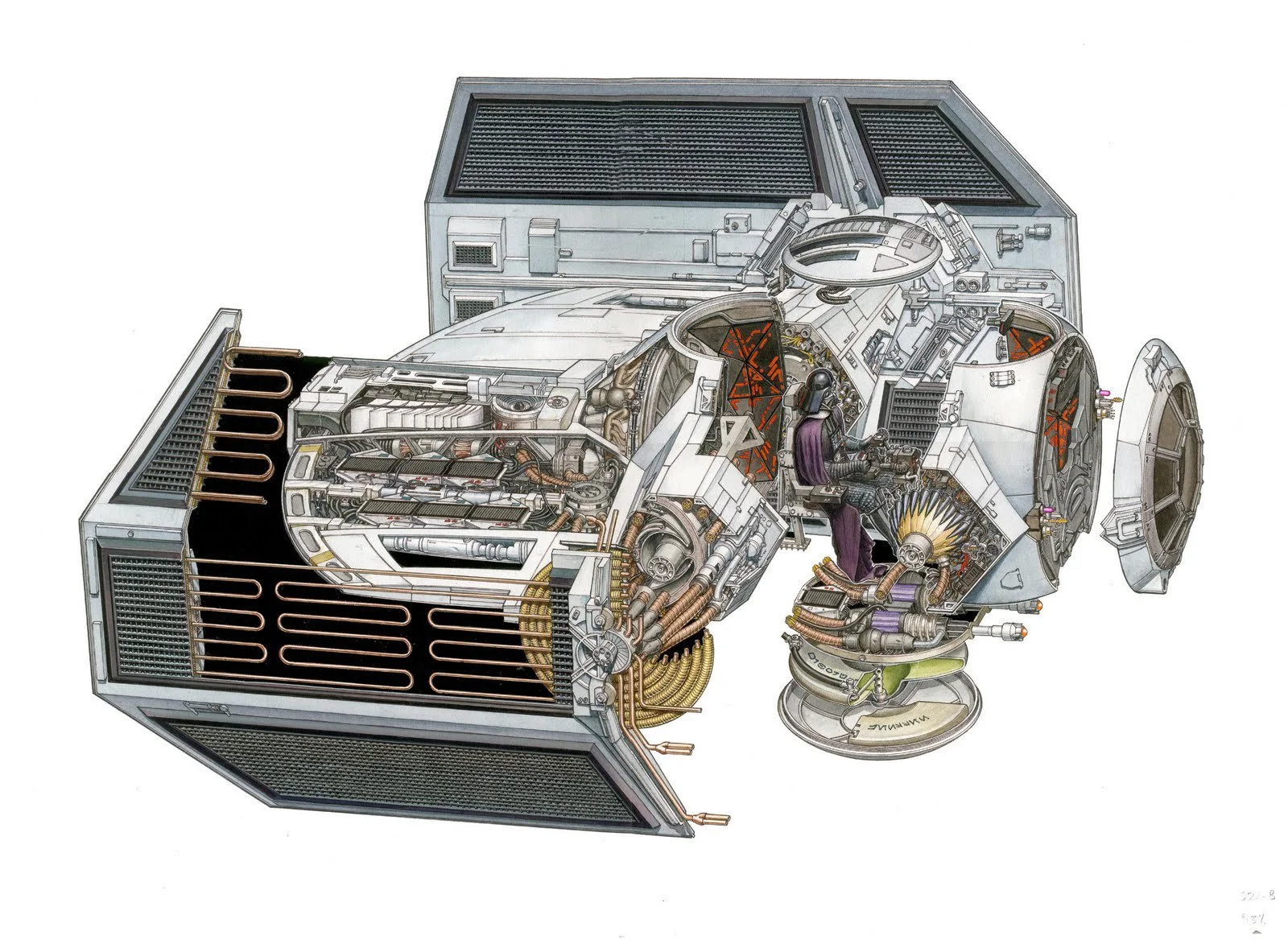 Il Caccia TIE Avanzato X1 di Darth Vader – Guida al Canon