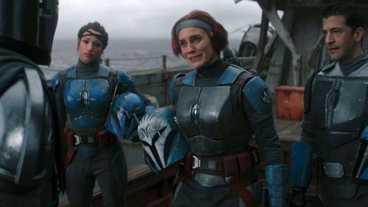The Mandalorian: in un video esclusivo dal set Bo-Katan affronta un misterioso mandaloriano