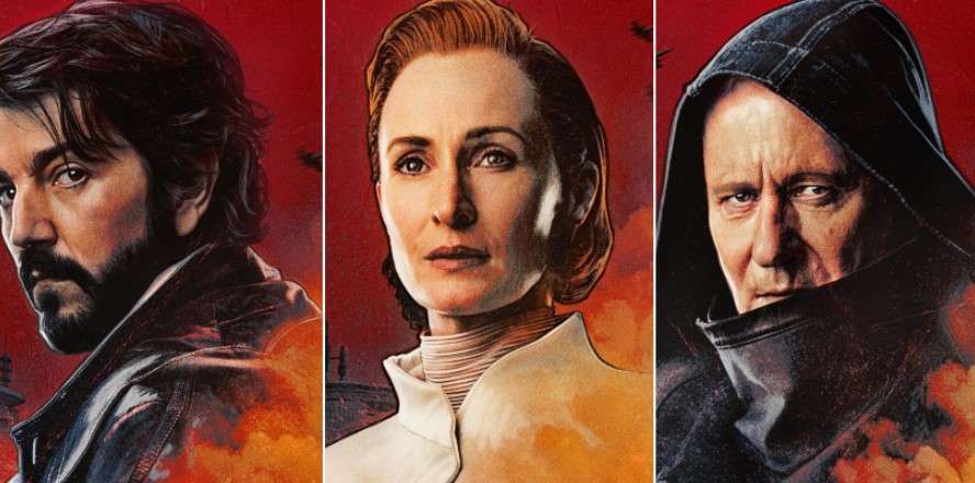 Star Wars Andor: rivelati i primi tre character poster