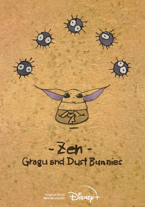 Zen – Grogu and Dust Bunnies: online il corto dello Studio Ghibli a tema Star Wars