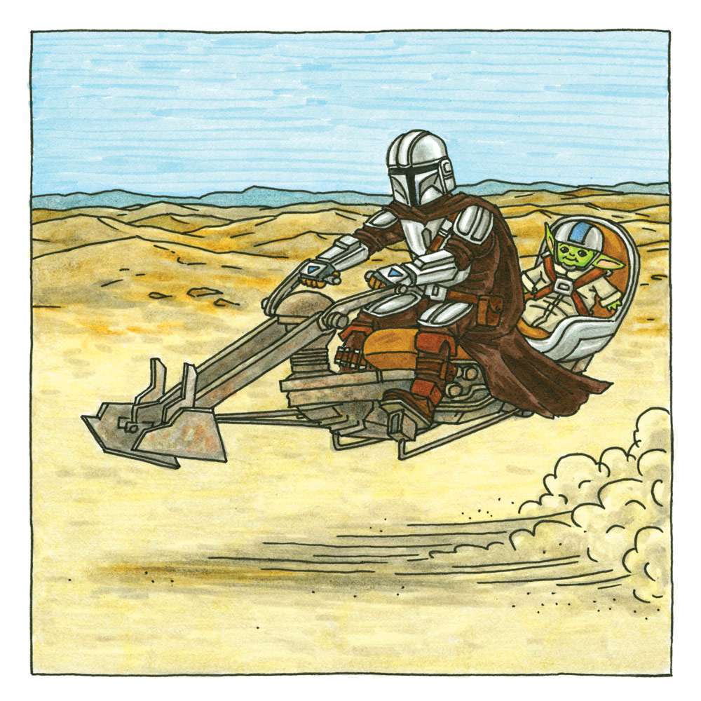The Mandalorian and Child: il nuovo libro di Jeffrey Brown