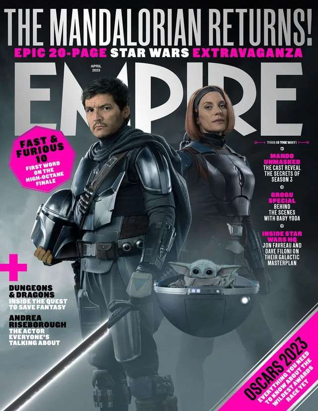 Star Wars: The Mandalorian, svelata la nuova copertina di Empire e un nuovo poster dedicato