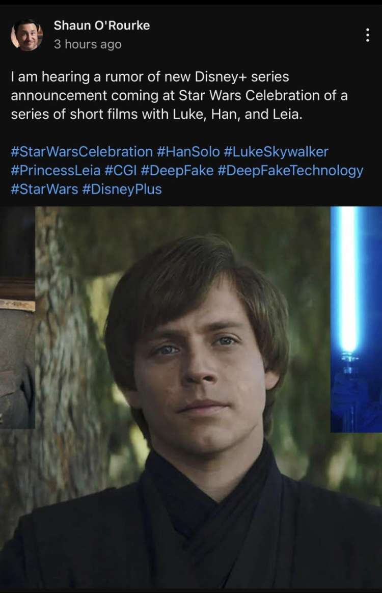 Una serie su Luke Skywalker in produzione per Disney+, secondo un insider