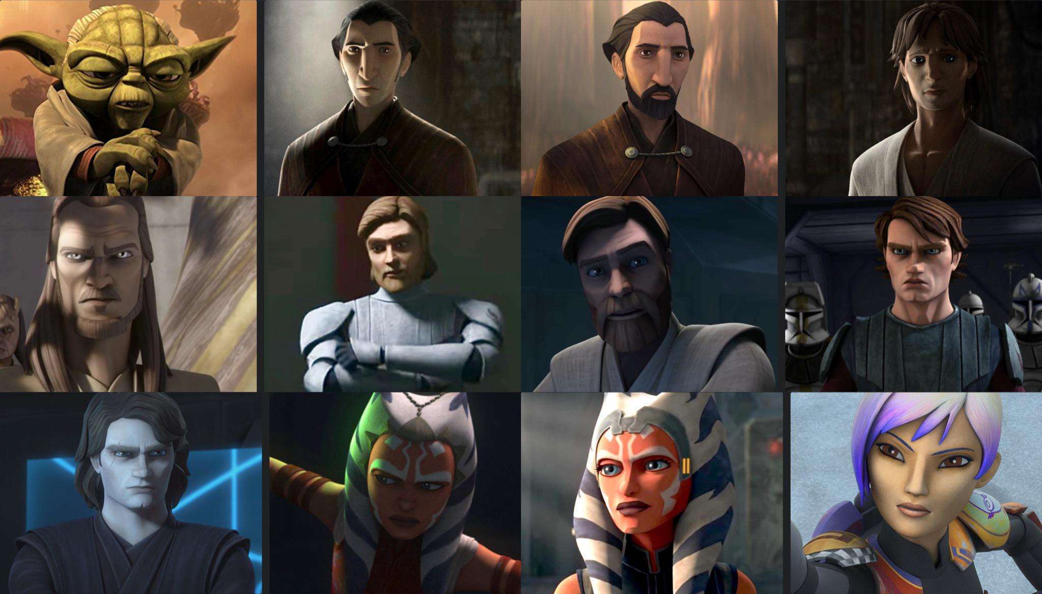 Ahsoka, da Kanan Jarrus a Jacen Syndulla: inedita interpretazione dei Jedi