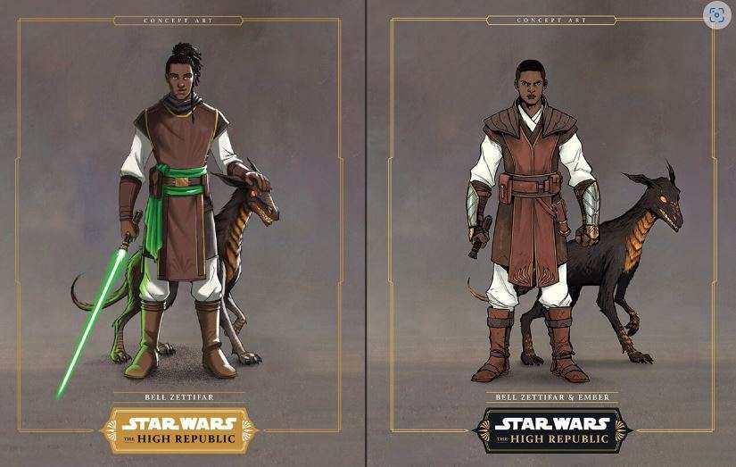 Star Wars: L&#8217;alta Repubblica, Uno sguardo ai nuovi look dei Jedi e dei Nihil nella terza fase