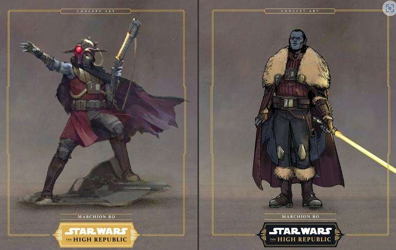 Star Wars: L&#8217;alta Repubblica, Uno sguardo ai nuovi look dei Jedi e dei Nihil nella terza fase
