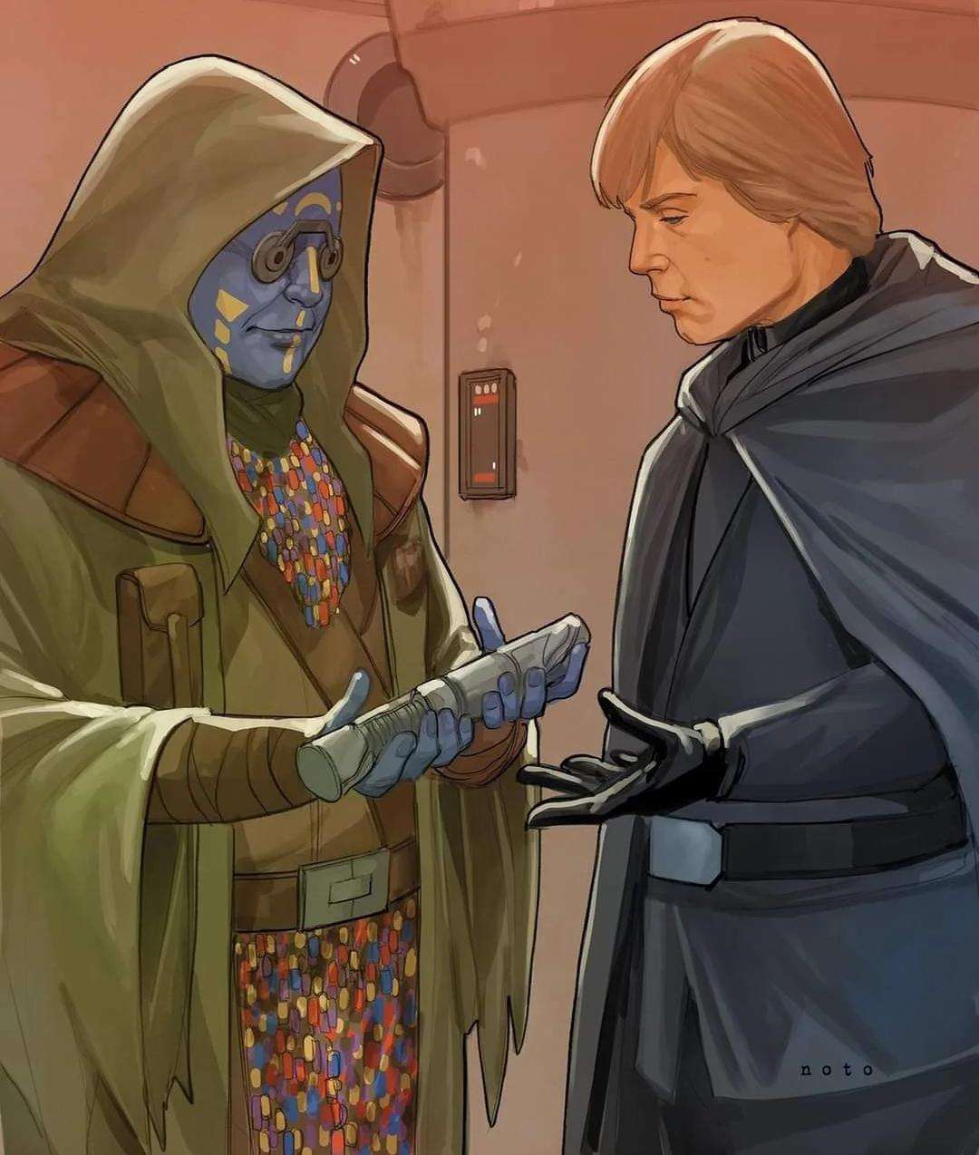 Perché la lama della spada laser di Luke Skywalker è verde – Guida al Canon