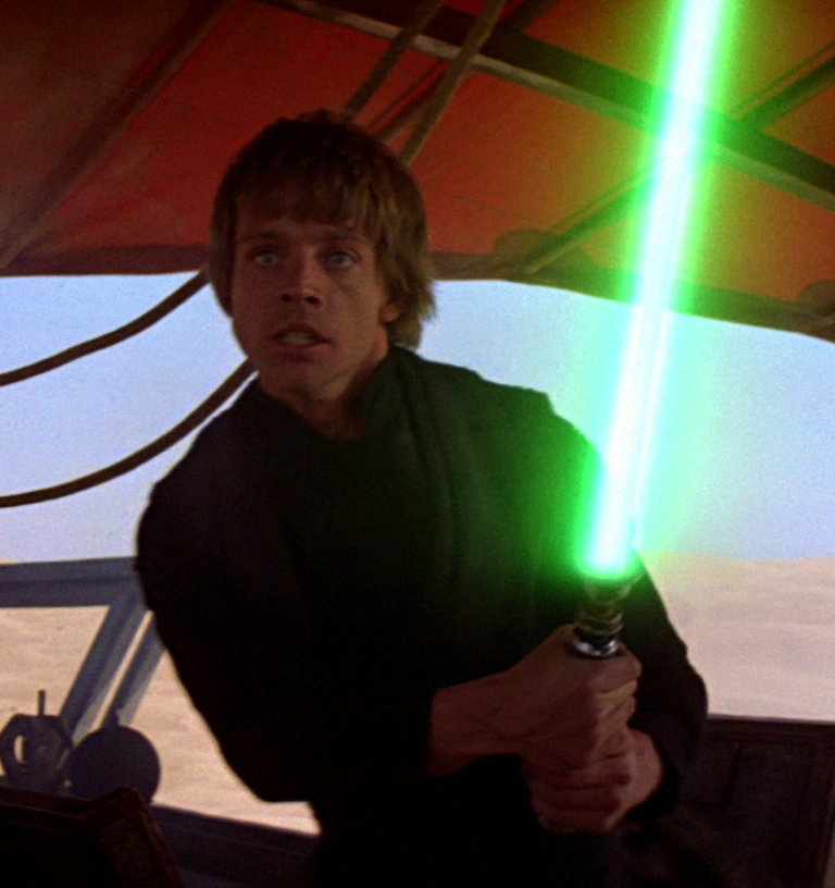 Perché la lama della spada laser di Luke Skywalker è verde – Guida al Canon