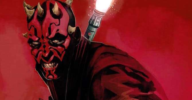 Black, White &amp; Red: in arrivo una nuova miniserie con protagonista Darth Maul