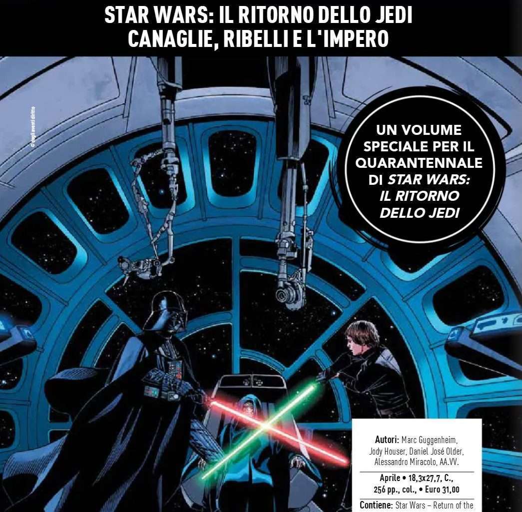 Ecco l’Anteprima Panini 389: tutte le uscite Star Wars di marzo e aprile 2024