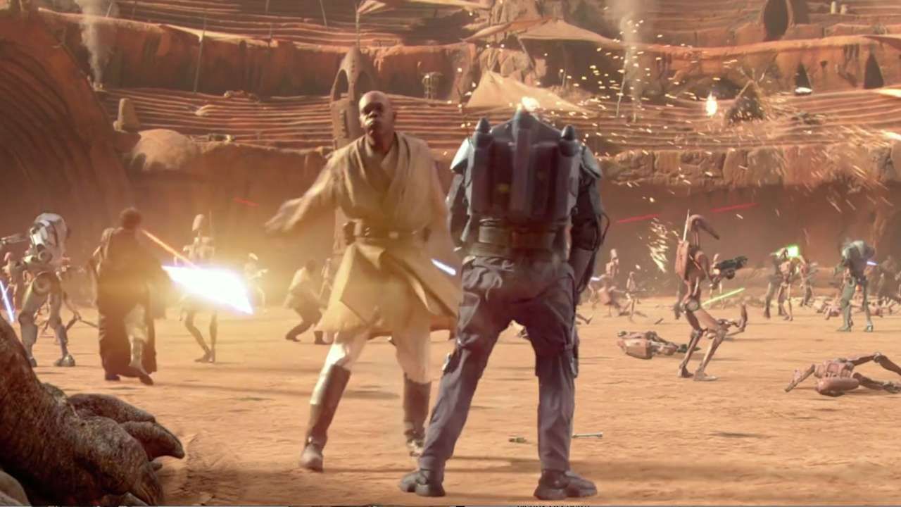 Perché Windu decapita così facilmente Jango Fett anche se indossa un’armatura in beskar resistente alle spade laser?