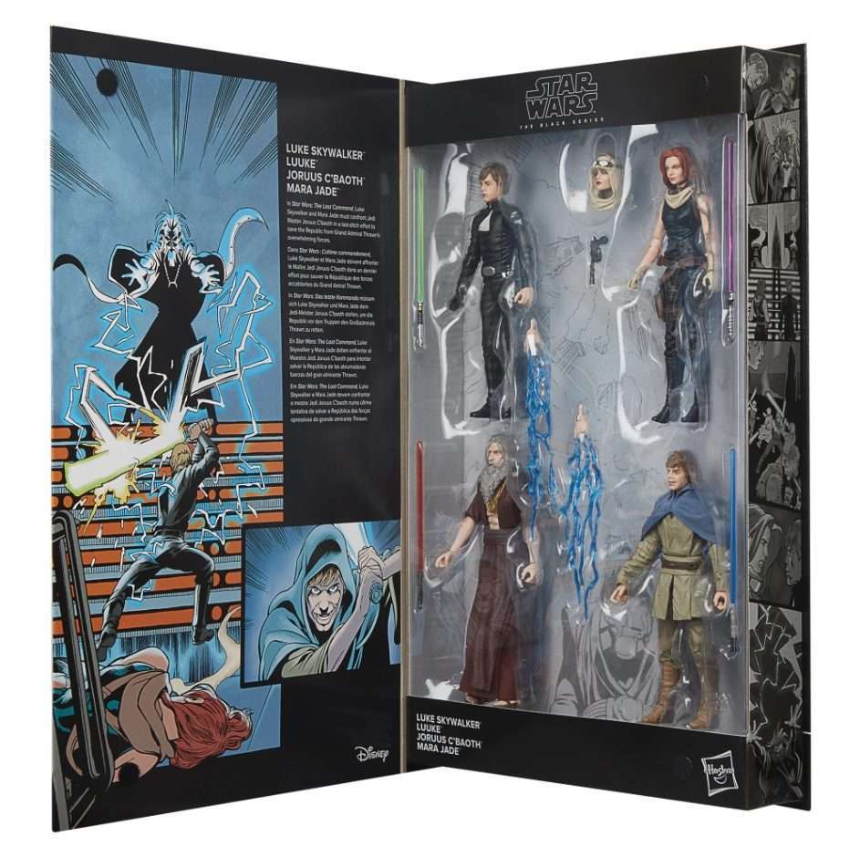 Star Wars Hasbro: annunciato il pre-order di nuove action figure, tra cui Luuke e Mara Jade!