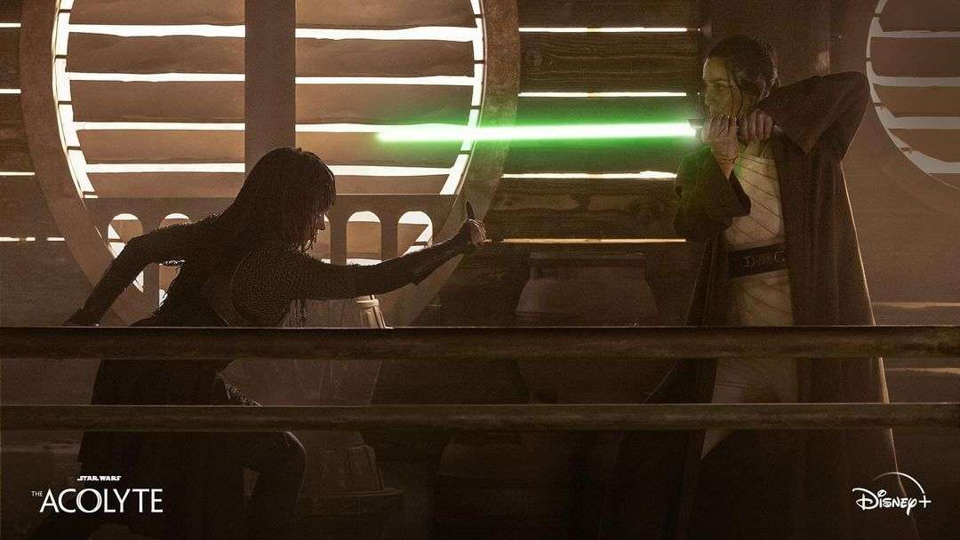 Star Wars: The Acolyte, La Seguace: Il personaggio di Carrie-Anne Moss, la Maestra Jedi Indara, &egrave; fortemente ispirato alla sua Trinity di Matrix