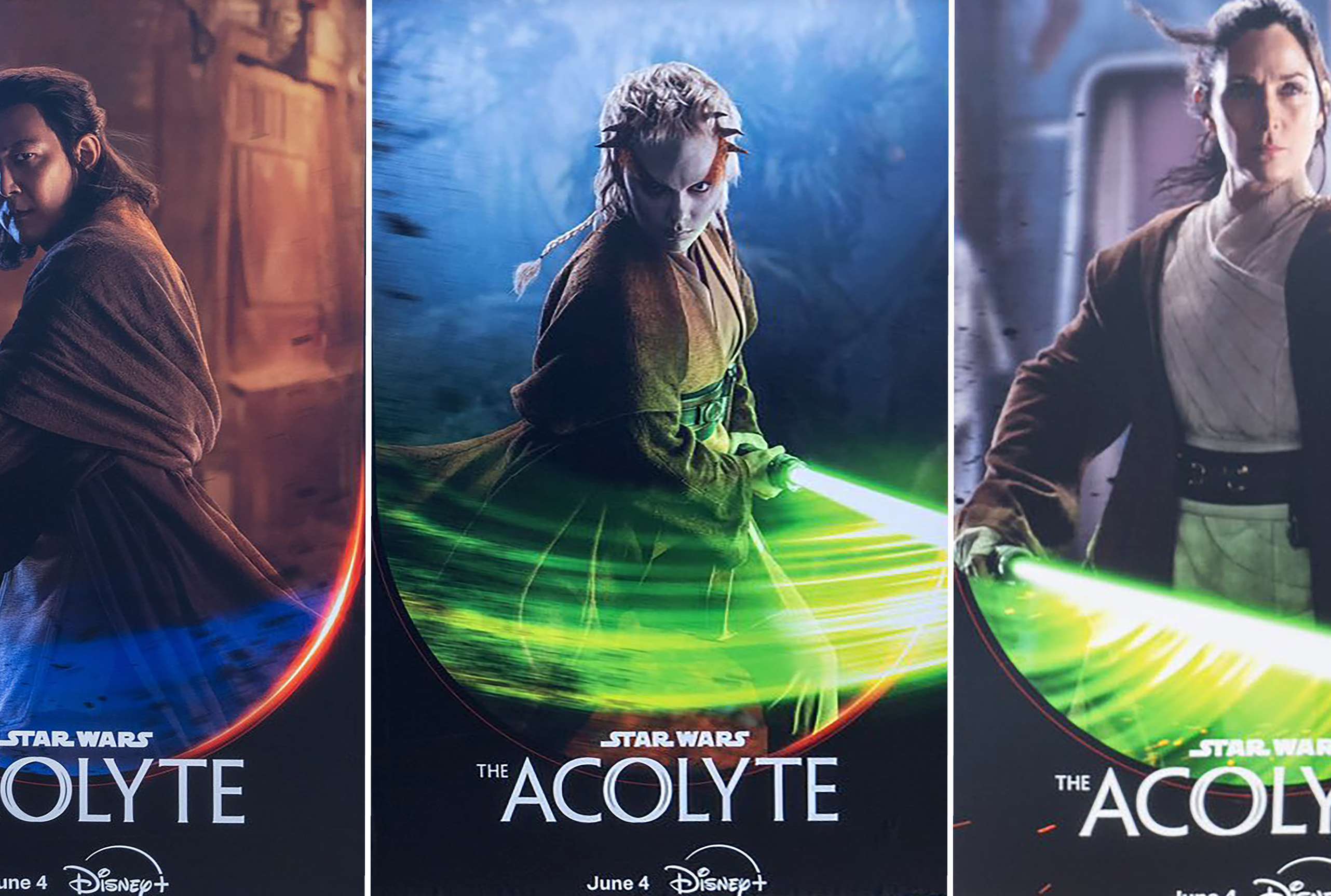 The Acolyte: rivelati i primi character poster della nuova serie di Star Wars