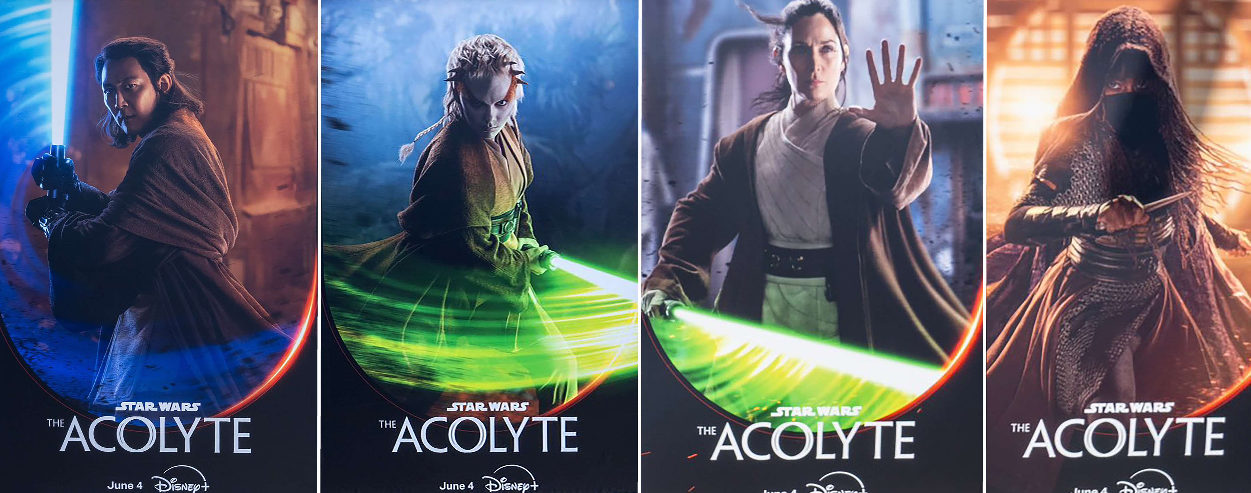 The Acolyte: rivelati i primi character poster della nuova serie di Star Wars