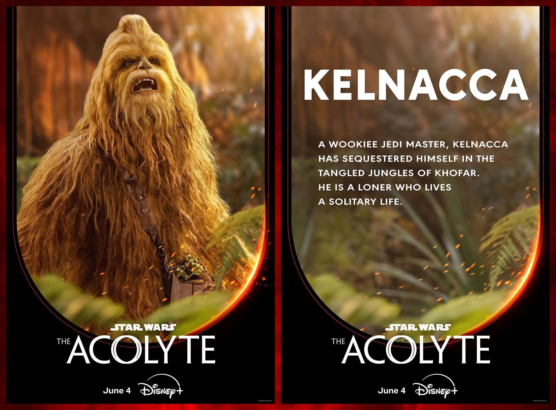 The Acolyte: ecco i nuovi poster e le descrizioni ufficiali dei personaggi della nuova serie di Star Wars