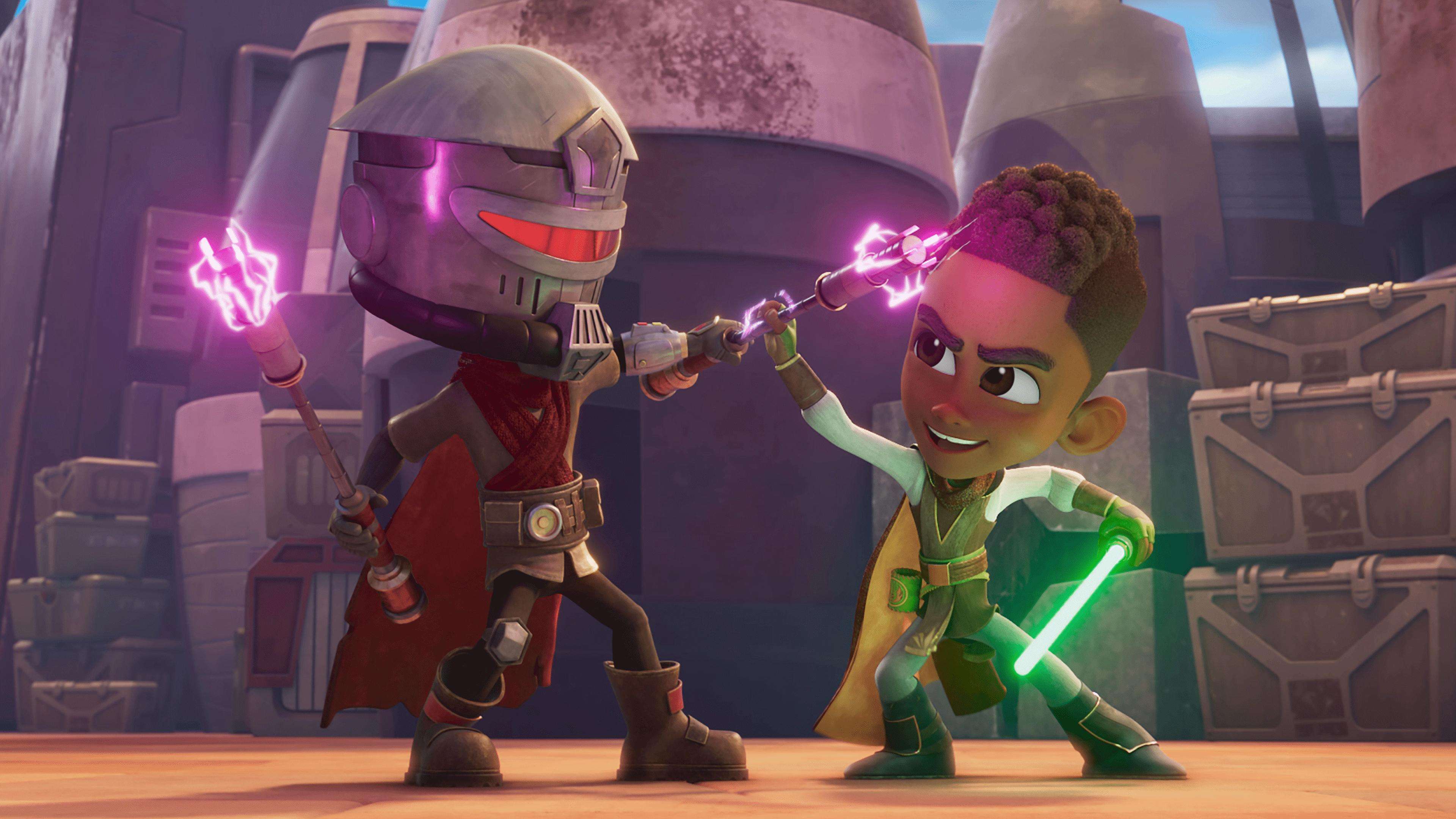 Young Jedi Adventures Shorts è ora disponibile su Disney+