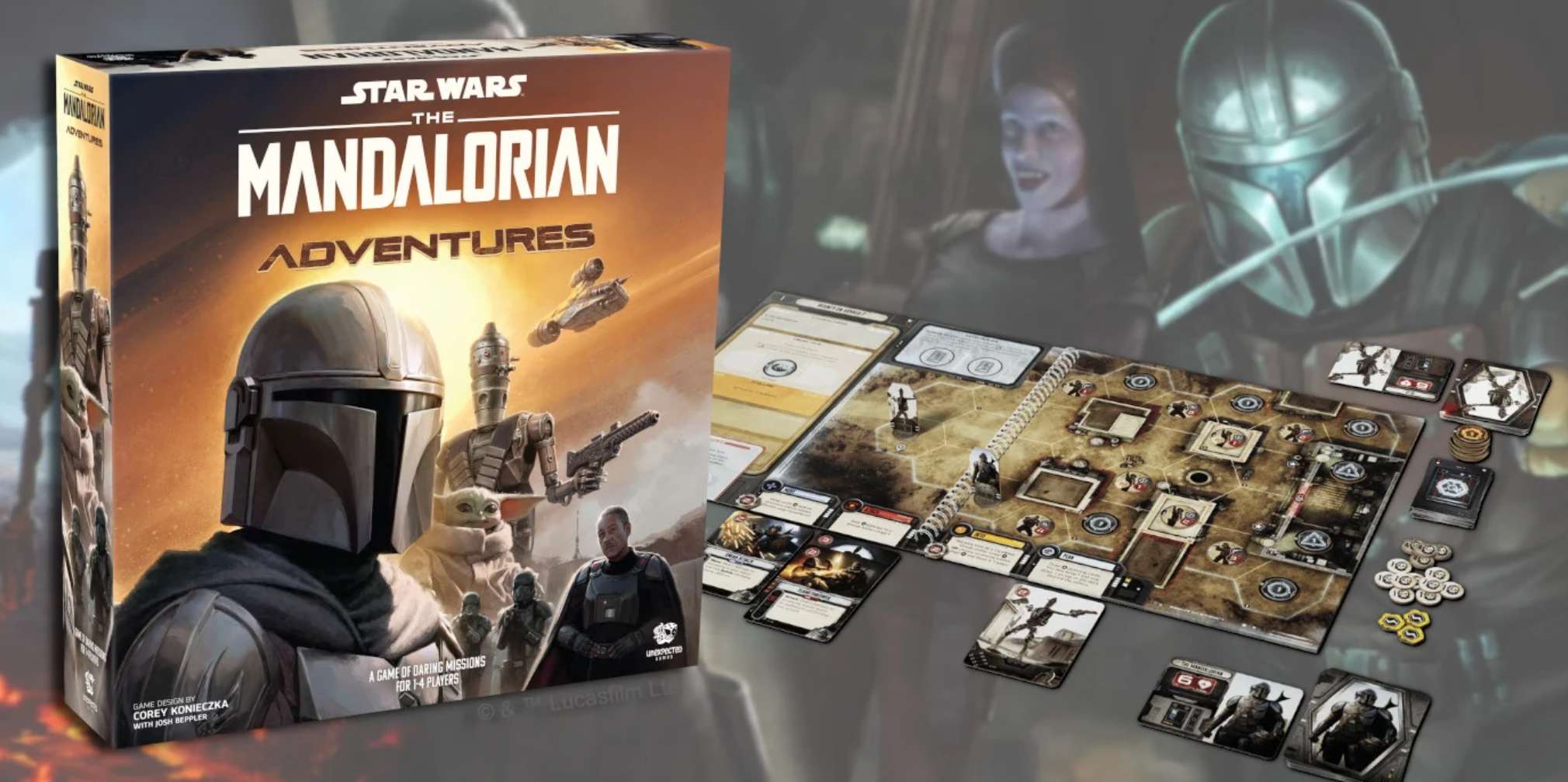 The Mandalorian: Adventures, il nuovo gioco da tavolo sul mandaloriano