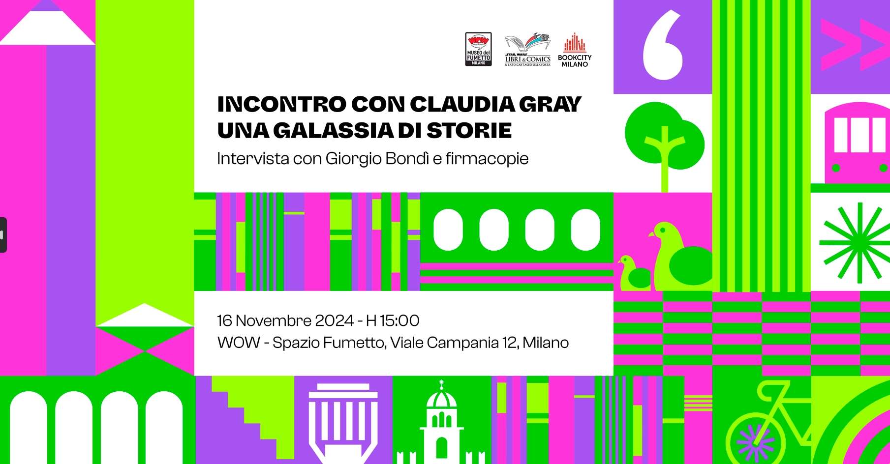Claudia Gray a BookCity Milano 2024