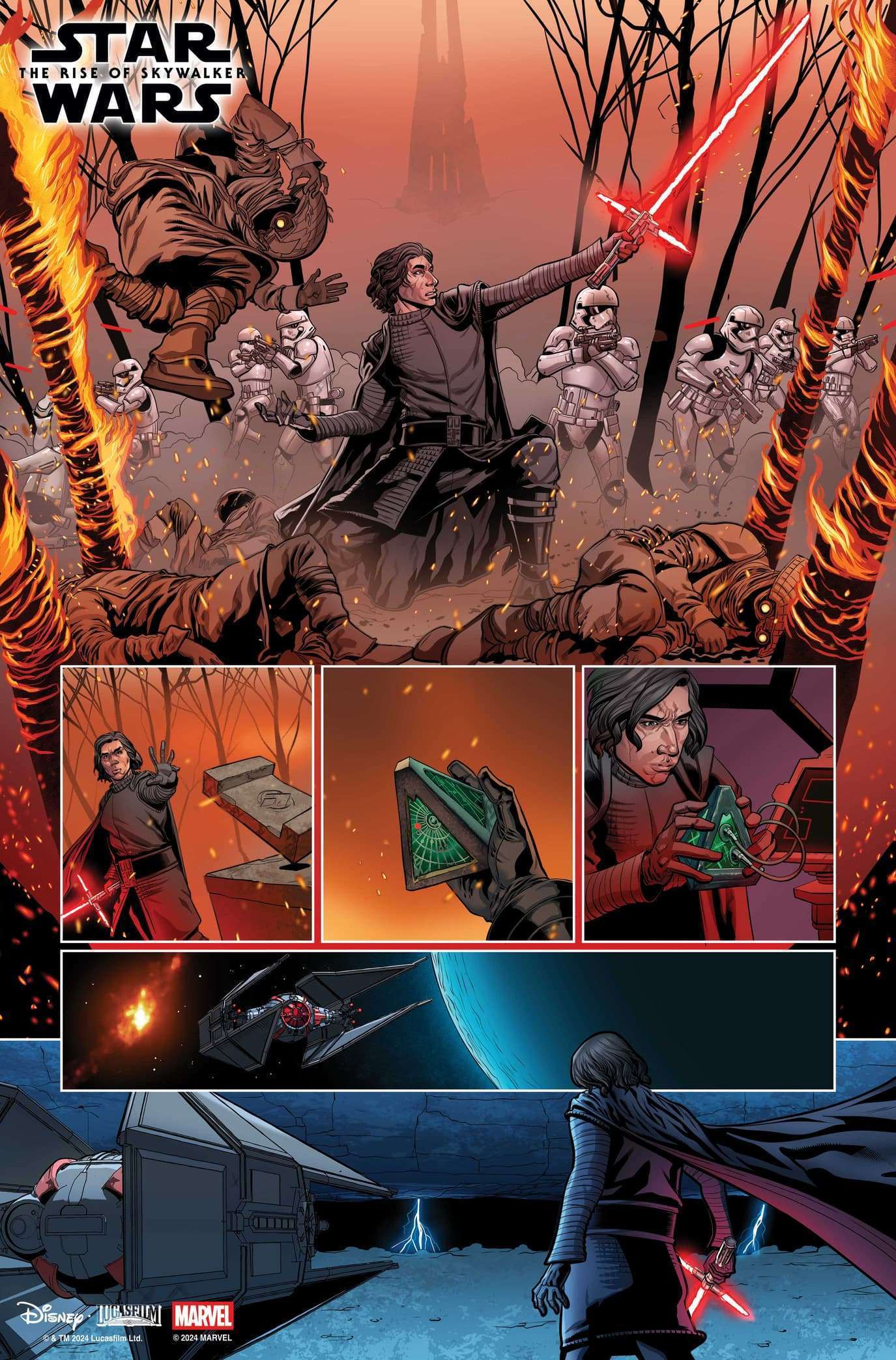 Arriva l’adattamento a fumetti di Star Wars Episodio IX: l’Ascesa di Skywalker, con sequenze inedite
