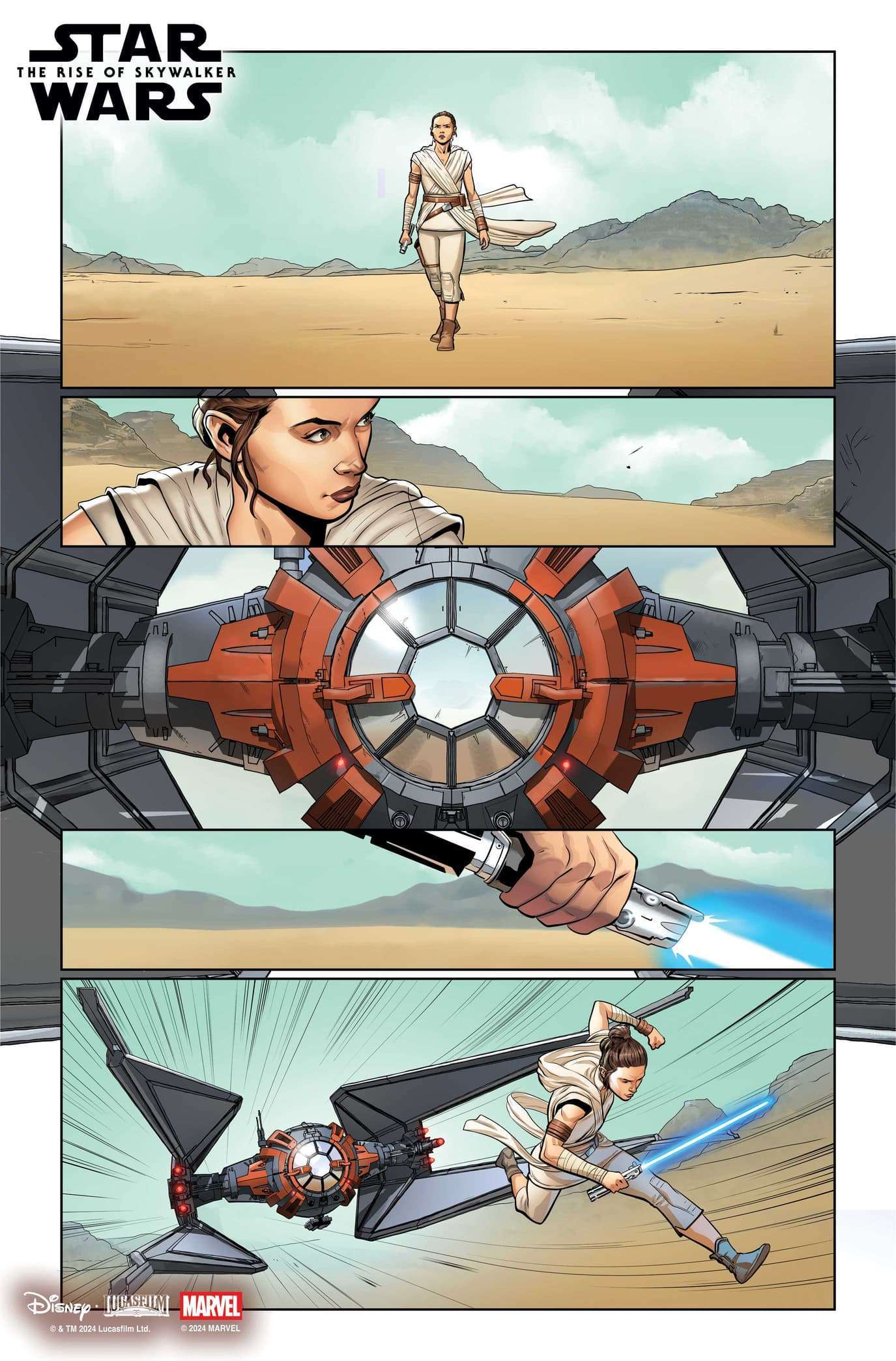 Arriva l’adattamento a fumetti di Star Wars Episodio IX: l’Ascesa di Skywalker, con sequenze inedite