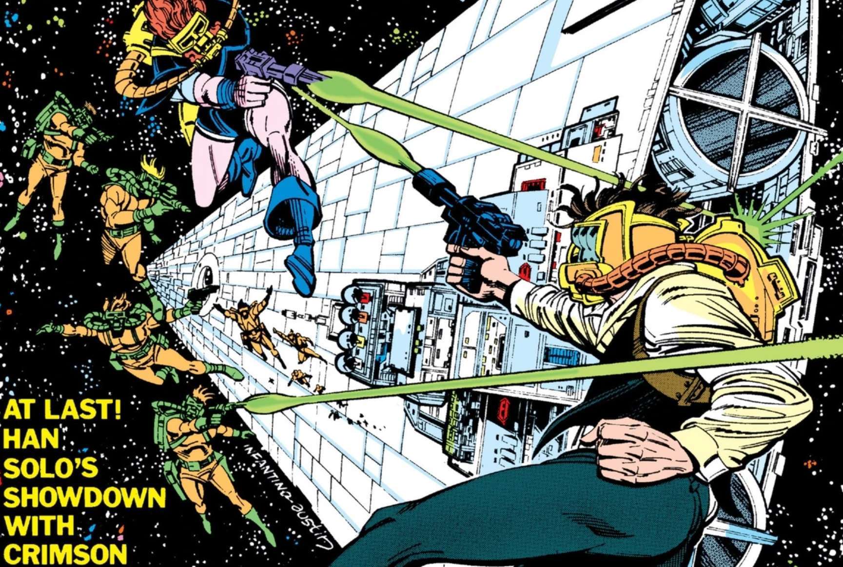 Crimson Jack e Han Solo: nemici per la pelle nel vecchio Universo Espanso