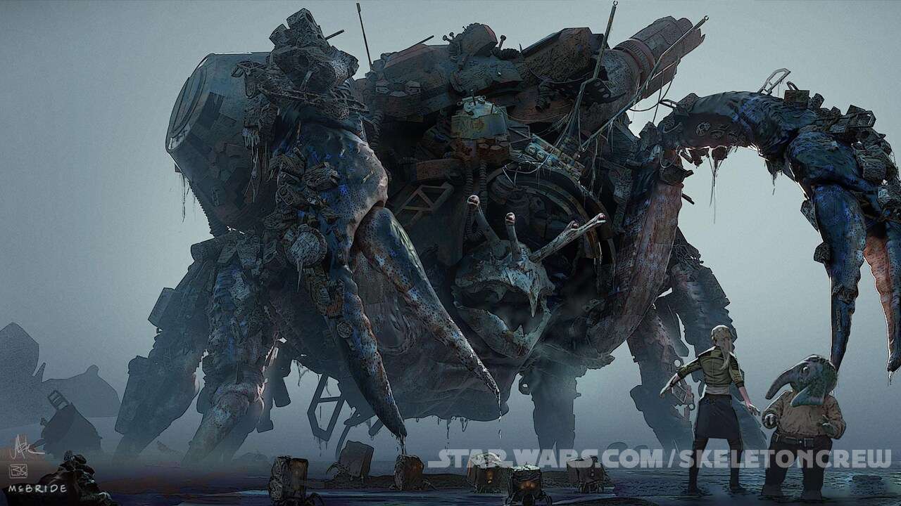 Skeleton Crew: i segreti dietro la creazione della “Mama Crab” di Tippett Studio Skeleton Crew: i segreti dietro la creazione della “Mama Crab” di Tippett Studio