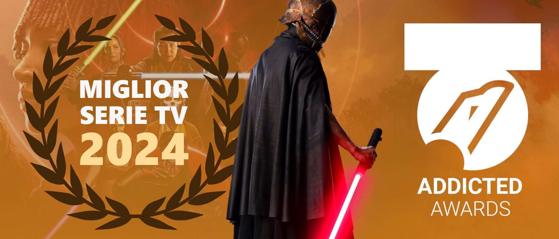 Star Wars The Acolyte &egrave; la miglior serie del 2024: scopri tutti i vincitori degli Addicted Awards 2024