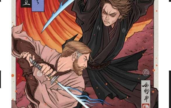Star Wars Celebration 2025: Svelate le nuove bellissime fan card in stile ukiyo-e