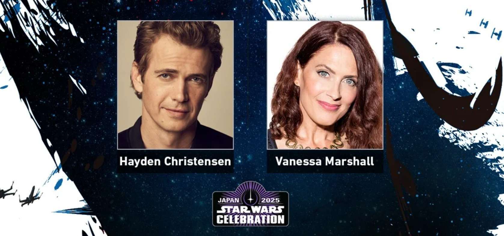 Hayden Christensen e Vanessa Marshall ultimi ospiti confermati per la Star Wars Celebration Japan