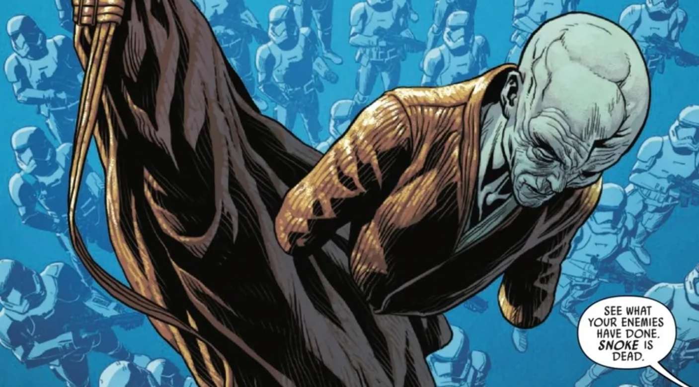 Star Wars: Legacy of Vader – Kylo Ren esibisce il corpo di Snoke per consolidare il proprio potere