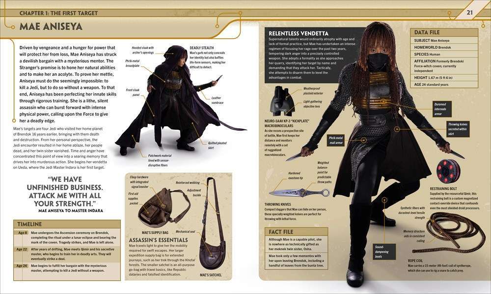 The Acolyte: rivelata l’anteprima della Visual Guide della serie di Star Wars