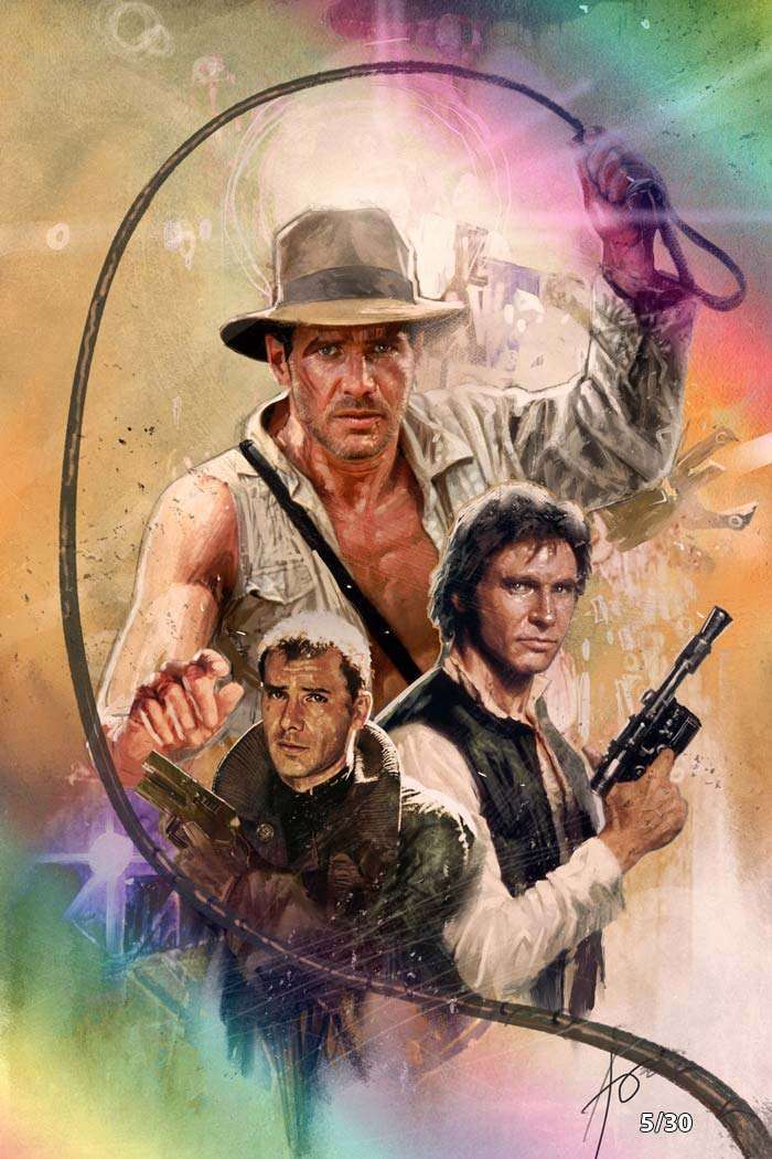 Harrison Ford: il fumetto sulla stella di Hollywood, da Han Solo a Indiana Jones