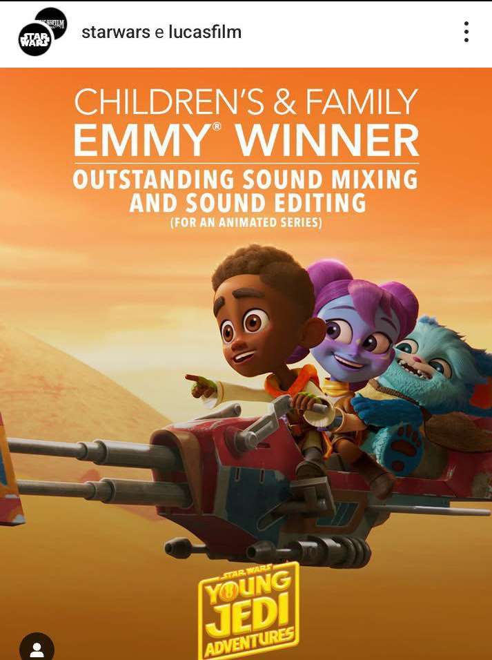 Star Wars: Young Jedi Adventures vince l’Emmy Award per il miglior sound mixing in una serie animata