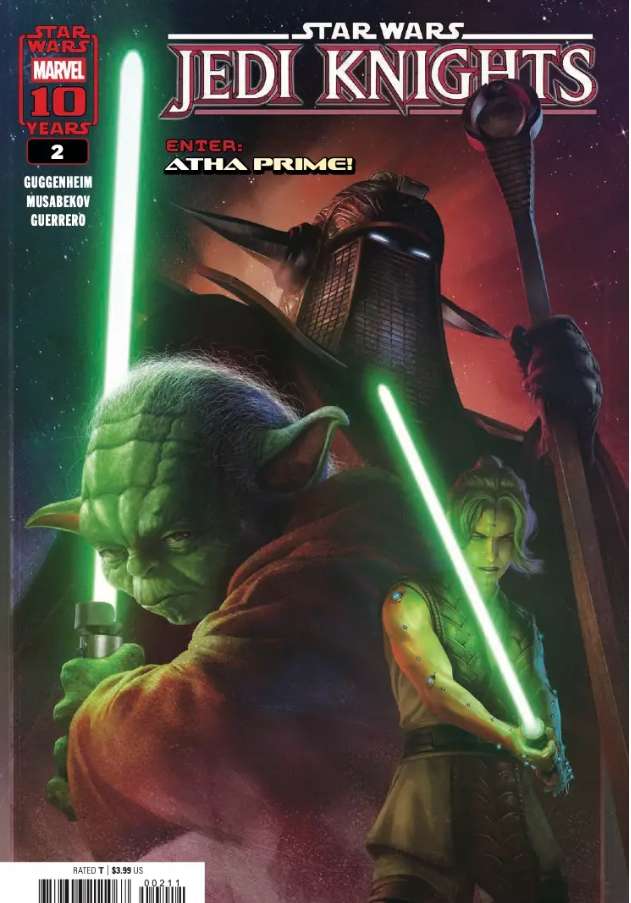 Yoda e la sua padawan tornano in azione in Jedi Knights #2