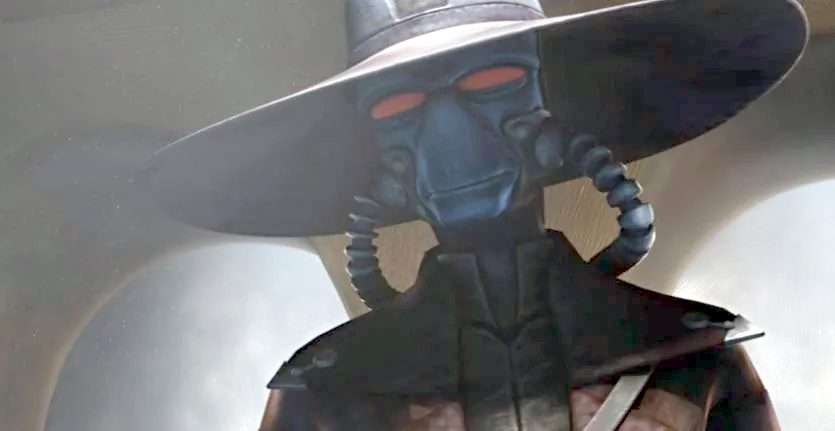 Cad Bane senza tubi per la respirazione in Tales of the Underworld
