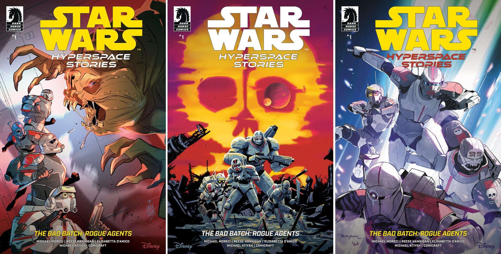 Star Wars: The Bad Batch torna alle origini con la miniserie a fumetti “Rogue Agents”