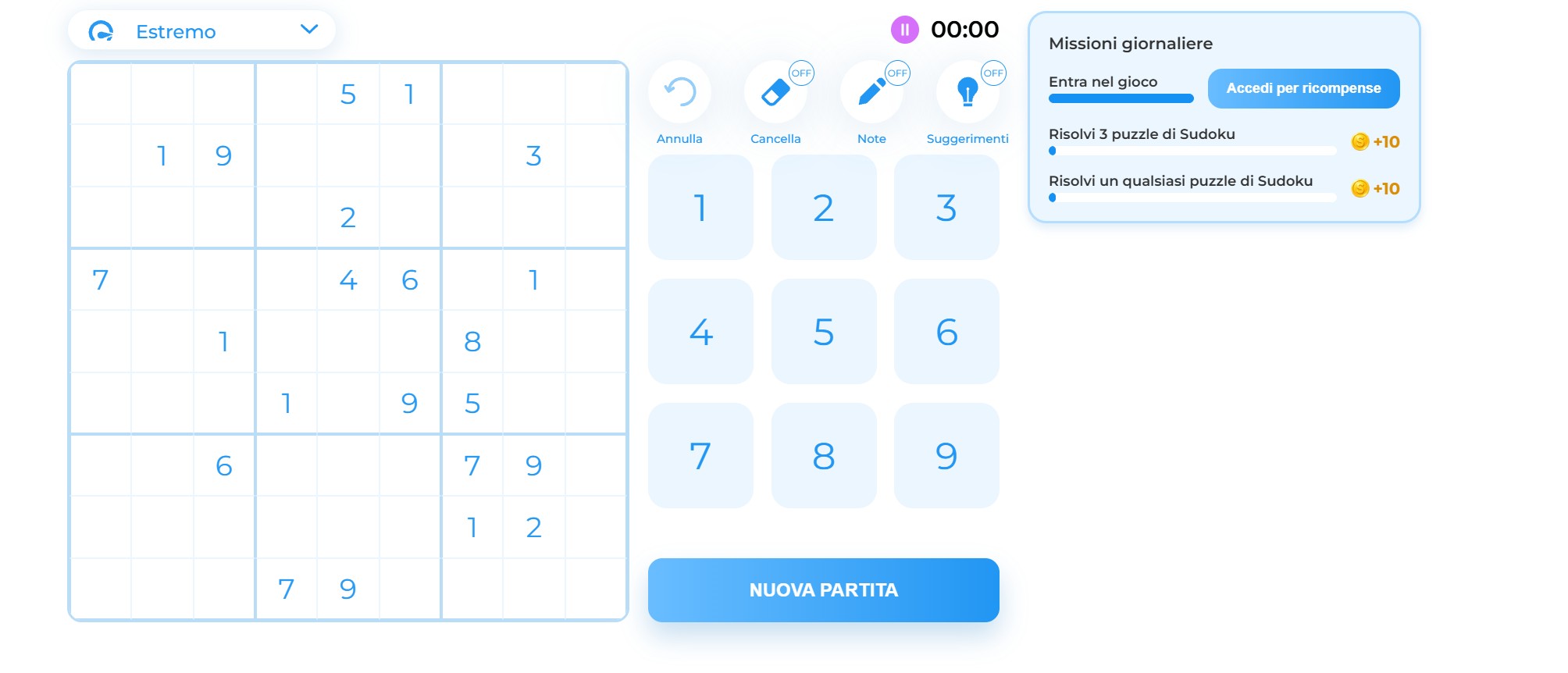 Sudoku estremo: quando un puzzle casual diventa una sfida hardcore